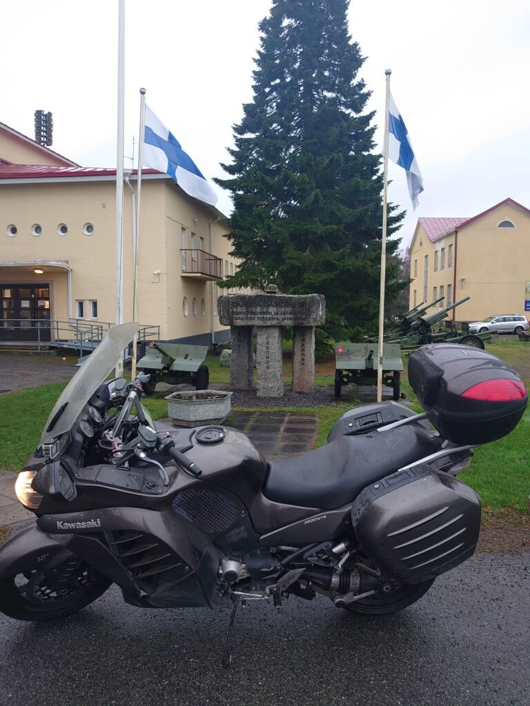 Front of the Soldier's Museum in Isokyrö